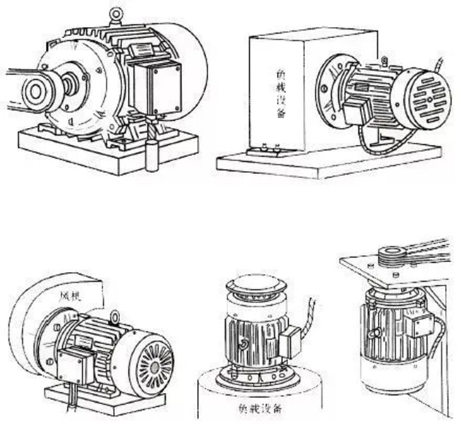 西安泰富西瑪電機(jī)常用的安裝方式及其參數(shù)說明。